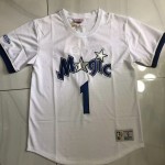 Maglia 1 Tracy Mcgrady Orlando Magic HWC Manica Corta Bianco