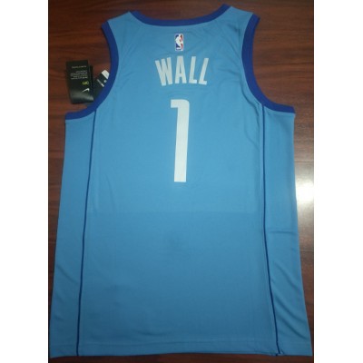 Maglia NBA 1 Wall Rockets 20-21 city Blu Stampato