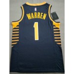 Maglia #1 Warren Indiana Pacers Blu