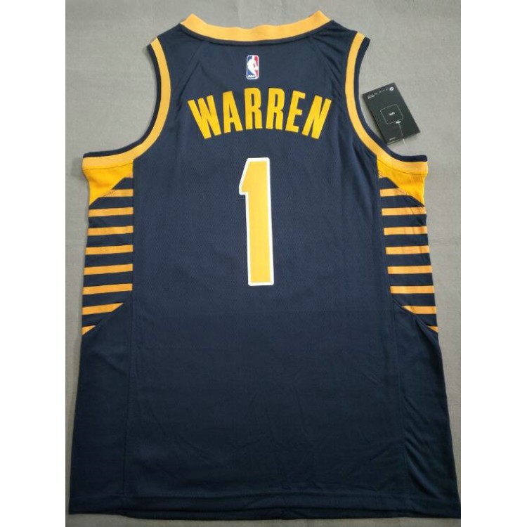 Maglia #1 Warren Indiana Pacers Blu