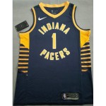 Maglia #1 Warren Indiana Pacers Blu