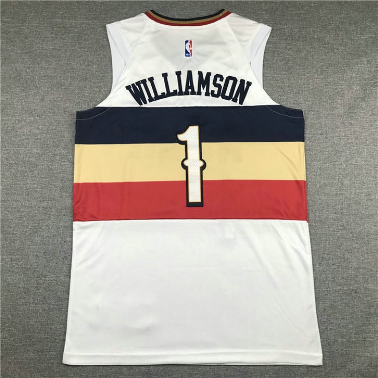 Maglia NBA 1 Willamson Pelicans earned Ricamato