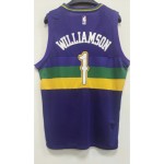 Maglia NBA 1 Williamson New Orleans Pelicans 22-23 city Ricamato