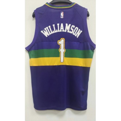 Maglia NBA 1 Williamson New Orleans Pelicans 22-23 city Ricamato