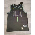 Maglia NBA 1 Williamson New Orleans Pelicans 23-24 city Ricamato