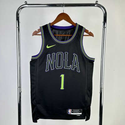 Maglia NBA 1 Williamson New Orleans Pelicans 23-24 city Stampato