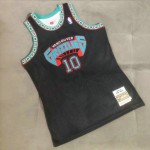 Maglia NBA 10 Bibby 1998-99 Grizzlies Autentico Nero