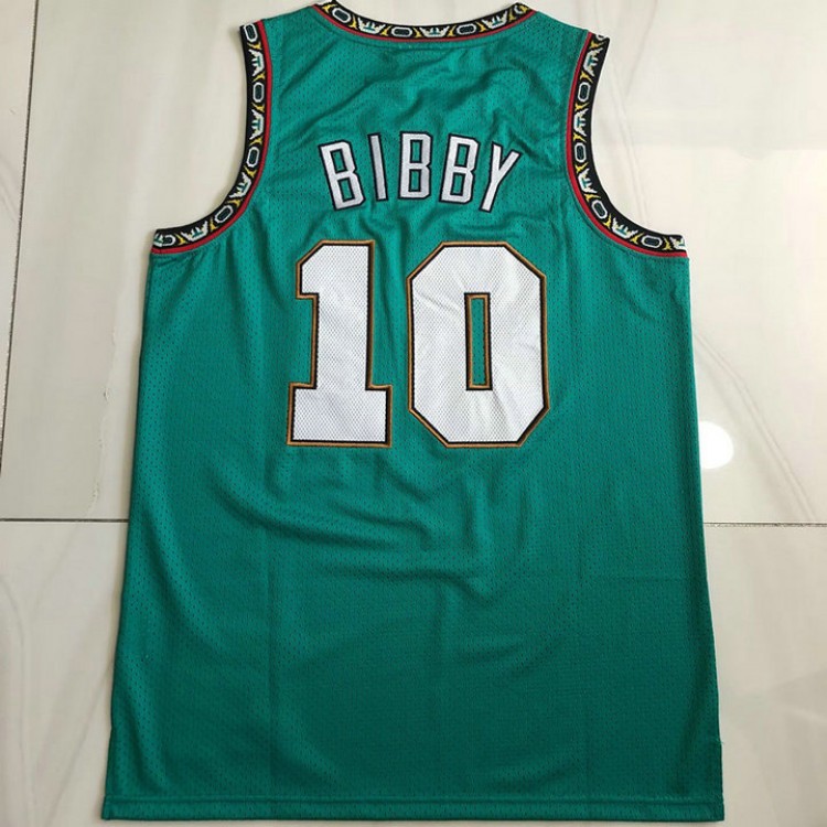 Maglia NBA 10 Bibby Grizzlies AutenticoVerde