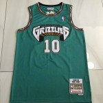 Maglia NBA 10 Bibby Grizzlies AutenticoVerde