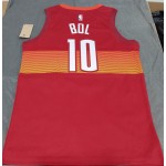 Maglia NBA 10 Bol Nuggets 20-21 city Rosso Stampato