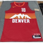 Maglia NBA 10 Bol Nuggets 20-21 city Rosso Stampato