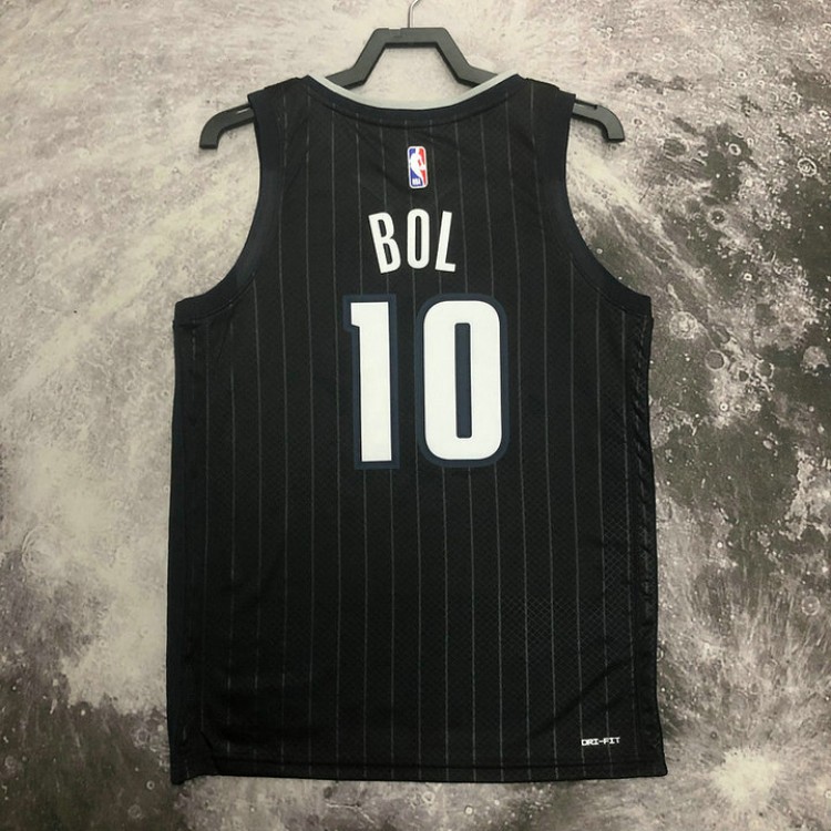 Maglia #10 Bol Orlando Magic 2022-23 city Nero Stampato