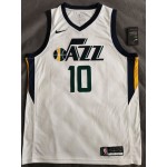 Maglia NBA 10 Conley Utah Jazz Bianco