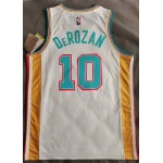 Maglia NBA 10 Derozan Spurs 21-22 city 75th Anniversary