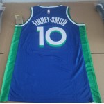 Maglia NBA 10 Finney - Smith Dallas Mavericks 22-23 city Blu