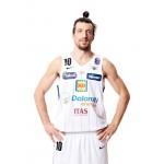 10 Forray Aquila Basket Trento 22-23 Away Maglia Bianco Uomo