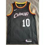 Maglia #10 Garland Cavaliers 20-21 city Nero