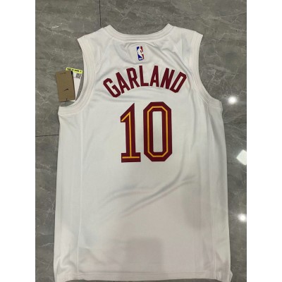 Maglia #10 Garland Cavaliers 22-23 Bianco