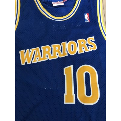 Maglia NBA 10 Hardaway Warriors Mitchell & Ness