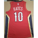 Maglia NBA 10 Hayes Pelicans Rosso