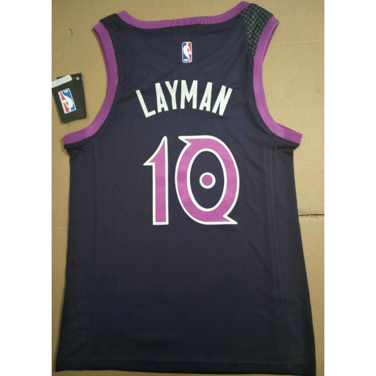 Maglia NBA 10 Layman Minnesota Timberwolves 2019 city