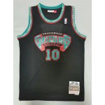 Maglia NBA 10 Mike Bibby Grizzlies 1998-99 Nero