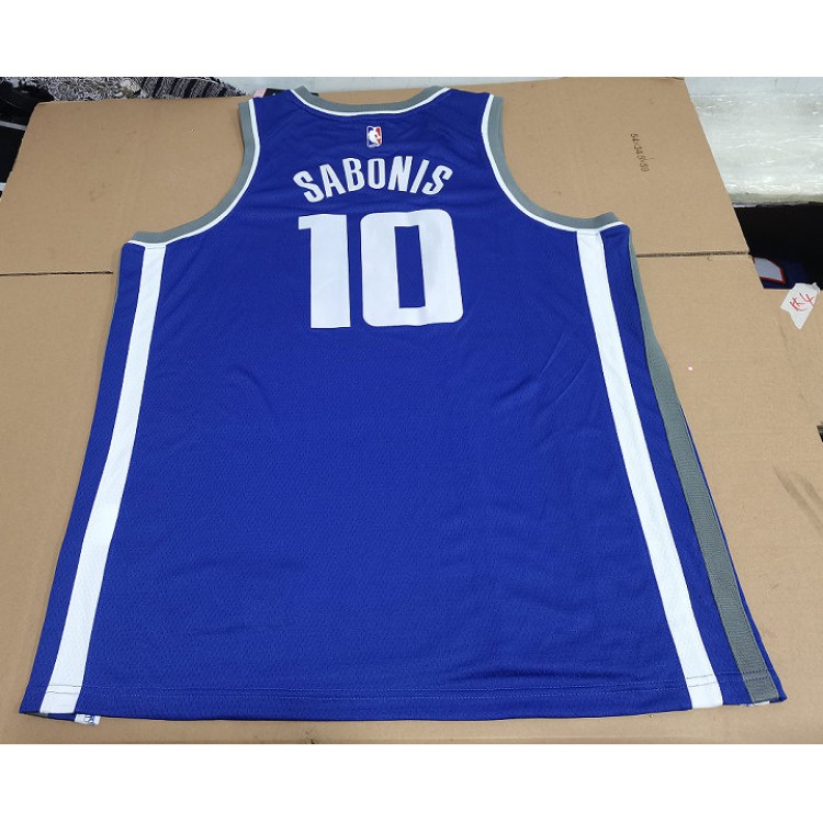 Maglia NBA 10 Sabonis Sacramento Kings 23-24 city Stampato