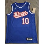 Maglia NBA 10 Sabonis Sacramento Kings Blu