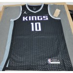 Maglia NBA 10 Sabonis Sacramento Kings statement Nero