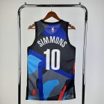 Maglia #10 Simmons Brooklyn Nets 2023-24 City Edition Swingman