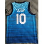 Maglia 10 Tatum 2020 Olympic USA Team Blu