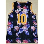 Maglia 10 Tim Hardaway Golden State Warriors Floral Fashion 1990-91