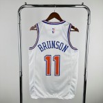 Maglia #11 Brunson Knicks 19-20 statement Bianco Stampato