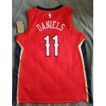 Maglia NBA 11 Daniels New Orleans Pelicans Rosso