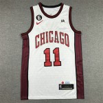 Maglia NBA 11 Derozan Bulls 22-23 city con Toppe Ricamato