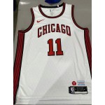 Maglia NBA 11 Derozan Bulls 22-23 city Bianco Stampato