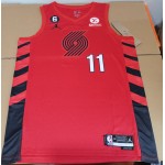 Maglia NBA 11 Hart Blazers 22-23 statement Rosso