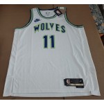 Maglia NBA 11 REID Timberwolves 2023-24 Classic Bianco Stampato