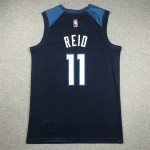 Maglia NBA 11 Reid Timberwolves Blu Ricamato