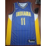 Maglia #11 Sabonis Indiana Pacers 2020-21 city Blu Stampato