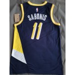 Maglia #11 Sabonis Indiana Pacers 21-22 city 75th Anniversary