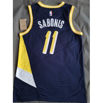 Maglia #11 Sabonis Indiana Pacers 21-22 city 75th Anniversary