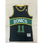 Maglia NBA 11 Schrempf Seattle SuperSonics Nero