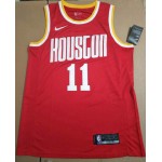 Maglia NBA 11 Yao Rockets Retro Rosso personnalis