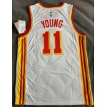 Maglia NBA 11 Young Atlanta Hawks 20-21 Bianco