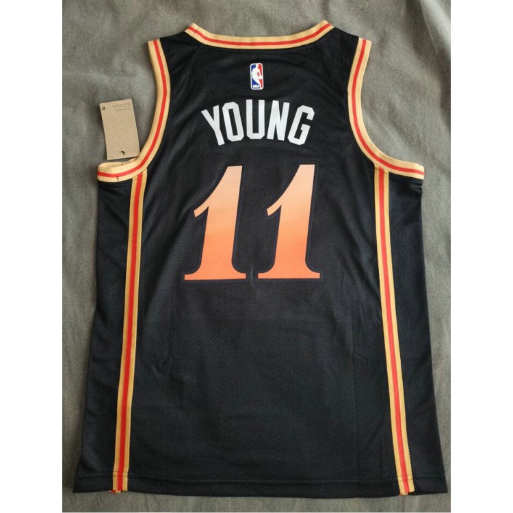 Maglia NBA 11 Young Atlanta Hawks 22-23 city Stampato