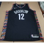 Maglia #12 Harris Brooklyn Nets 2024-25 City Edition Nero