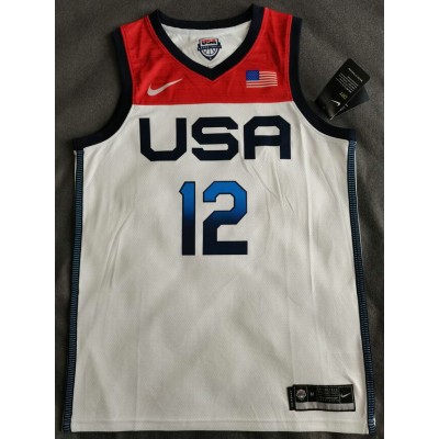 Maglia 12 Holiday 2020 Olympic USA Team Bianco