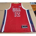 Maglia 12 Holiday 2024 USA Team Rosso Uomo