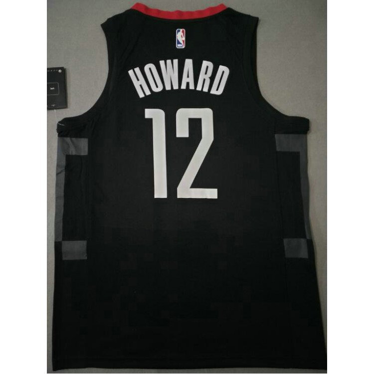 Maglia NBA 12 Howard Rockets Nero Stampato